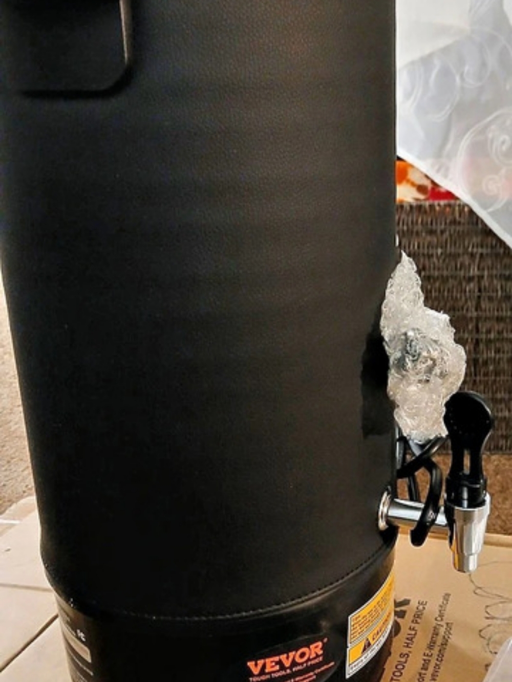 VEVOR DTL-S01(B) ) 10L Wax Melting Barrel Black NWT